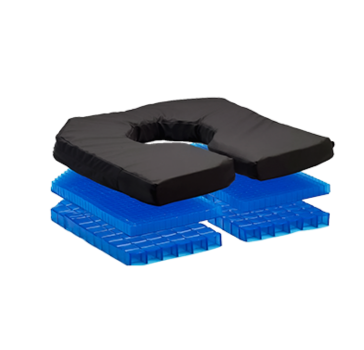 Almofada para Assento Sanitário Seat Toilet em Gel Geo-Matrix
