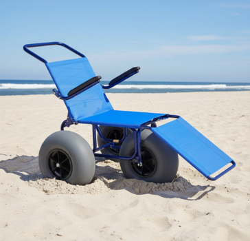 Desenvolvida para areia e áreas alagadas