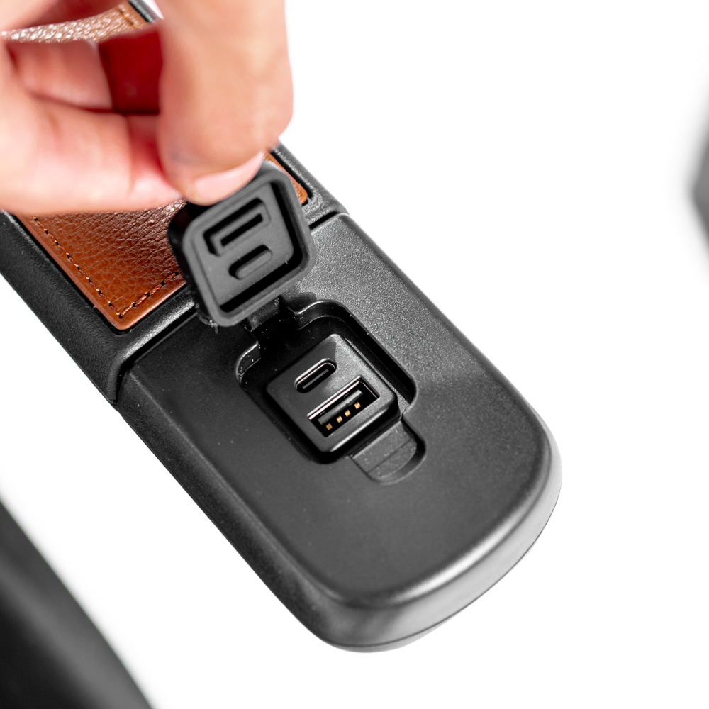Entradas USB e USB-C