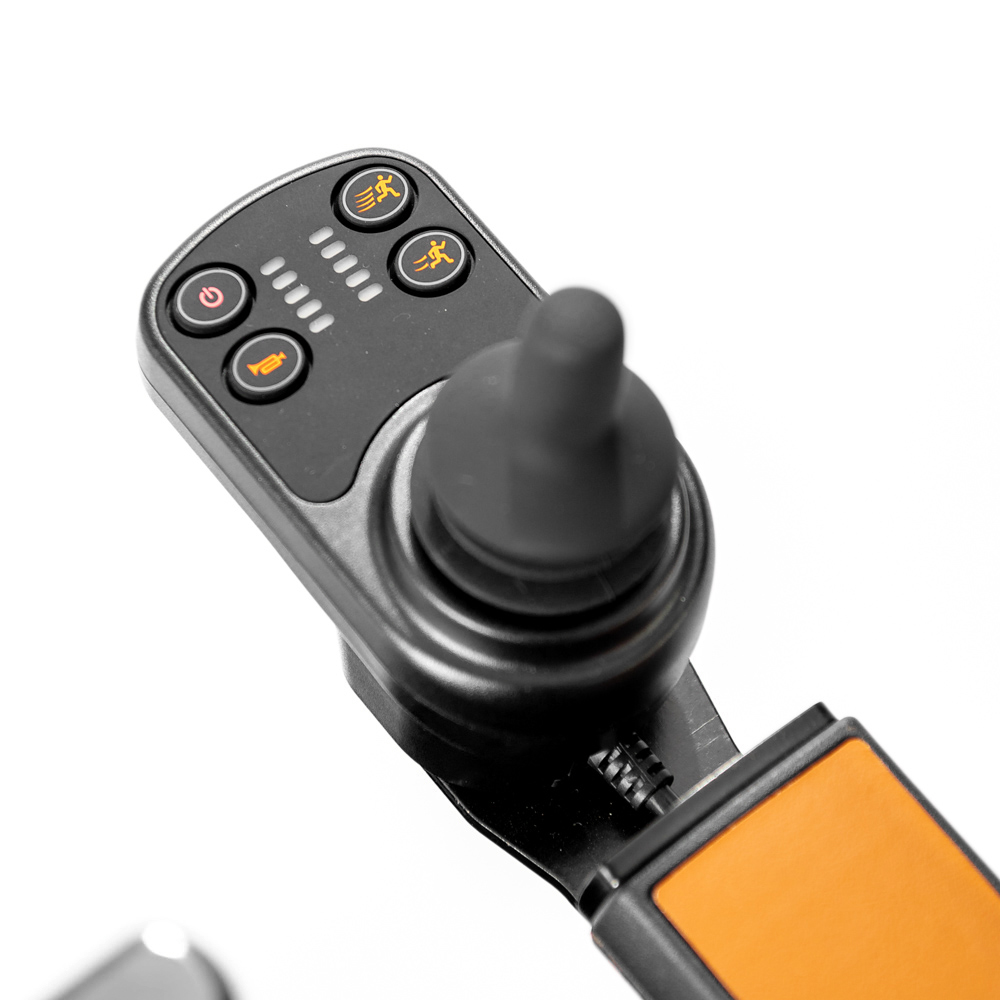 Joystick intuitivo e preciso