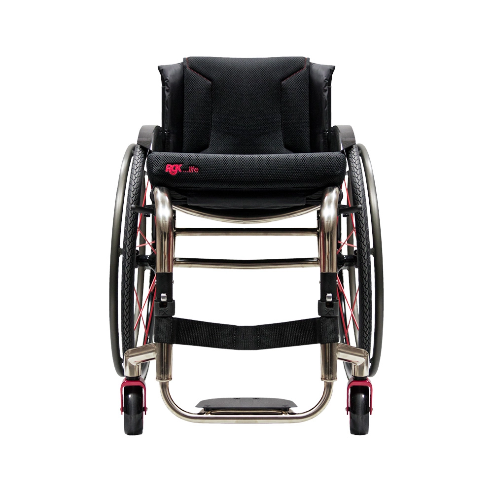 Cadeira de Rodas em Titânio Ultraleve Octane FX RGK com encosto airmesh