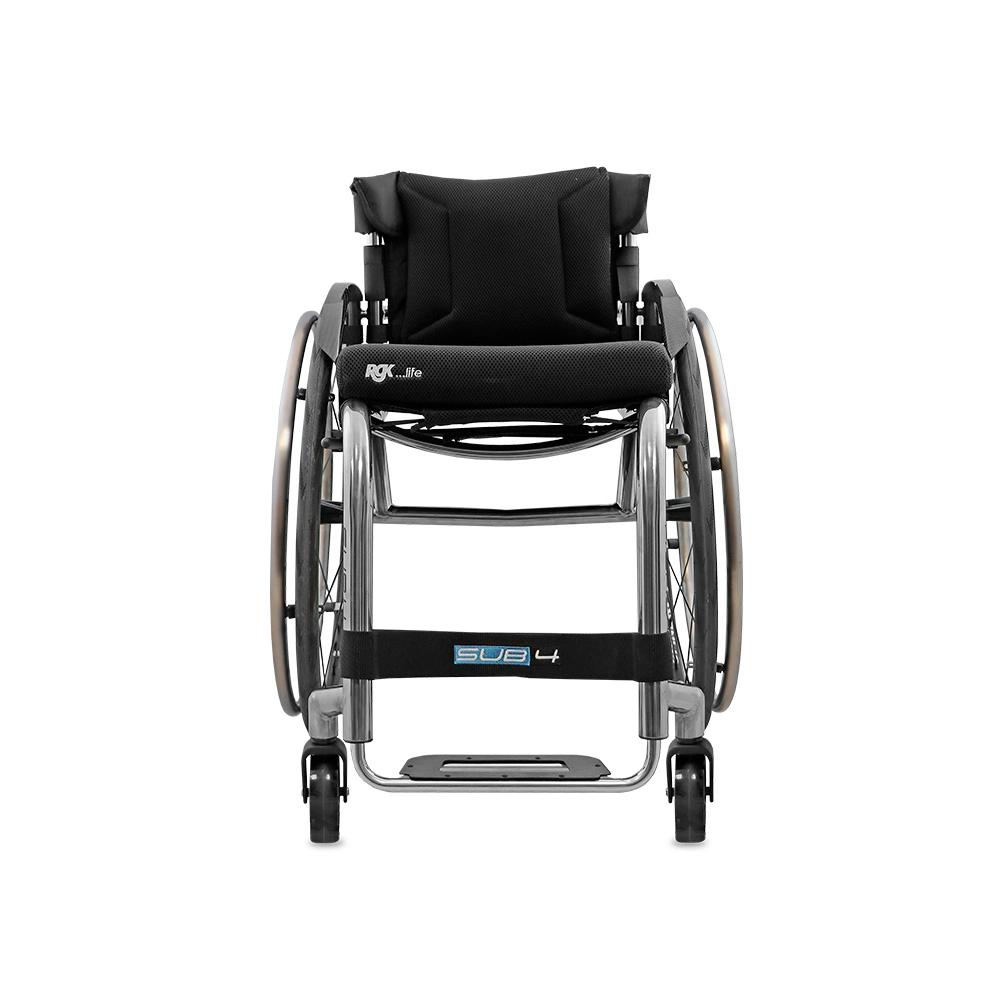 Cadeira de Rodas em Titânio Ultraleve Octane Sub4 RGK com estrutura rígida