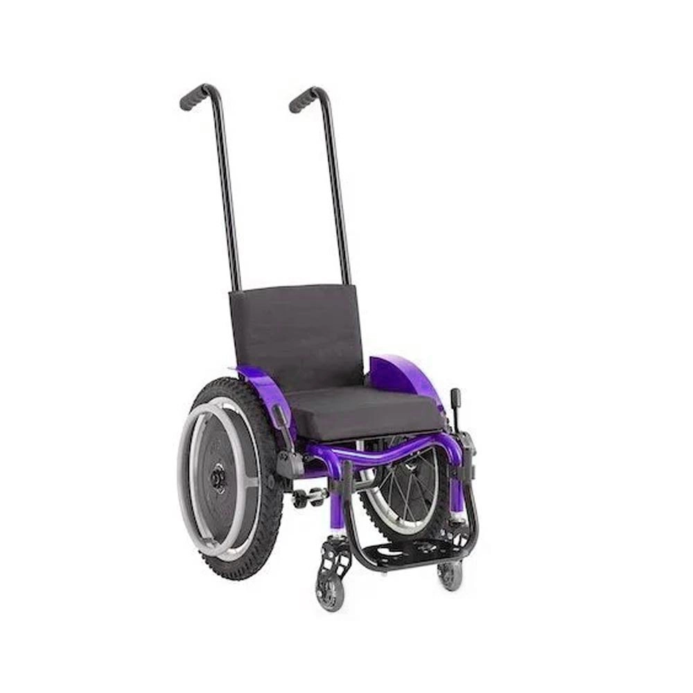 Cadeira de Rodas Infantil Mini M Ortobrás - Cor: Roxo