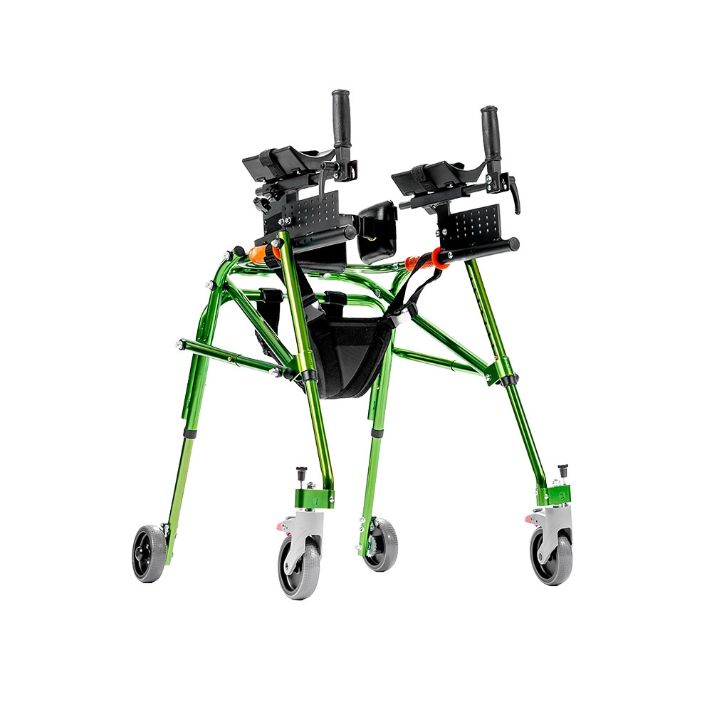 Andador Posterior com Acessórios Zippy Smile Wheels - Cor: Verde Tam: M